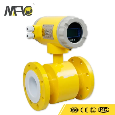 Macsensor 4-20mA Acrylic High Temperature RS485 Signal Flow Meter