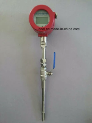 Insertion Type Thermal Mass Flow Meter for Air, Nitrogen