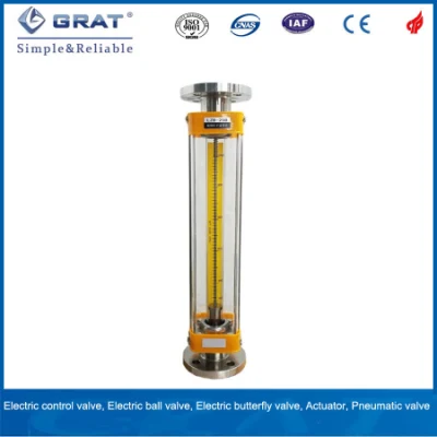 Lzb Anti-Corrosive Glass Tube Flow Meter Air Rotameter