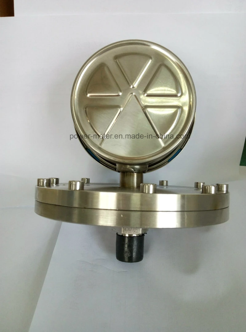 Diaphragm Seal Low Pressure Gauge 1000 Mmwc