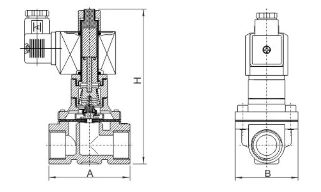 NSF--Zs Direct Acting Solenoid Valve