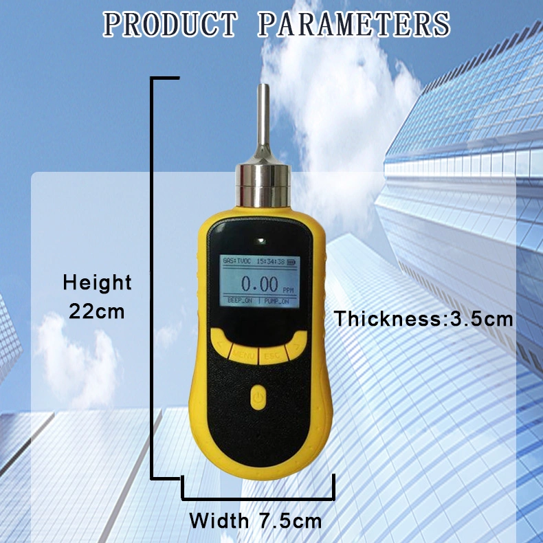 10 Seconds Fast Response Sulfur Dioxide So2 Gas Leak Detector Sniffer Alarm Sniffer Leakage Meter Sniffer