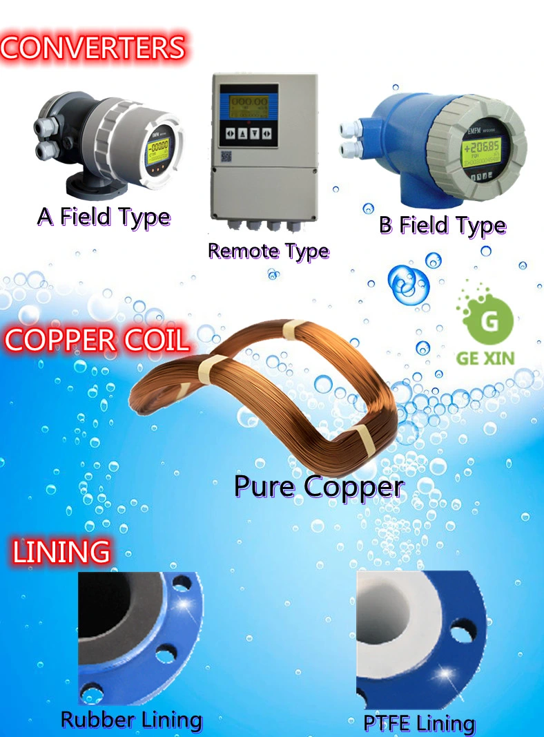 Electromagnetic Flow Meter for Measuring Hydrofluoric Acid Liquid